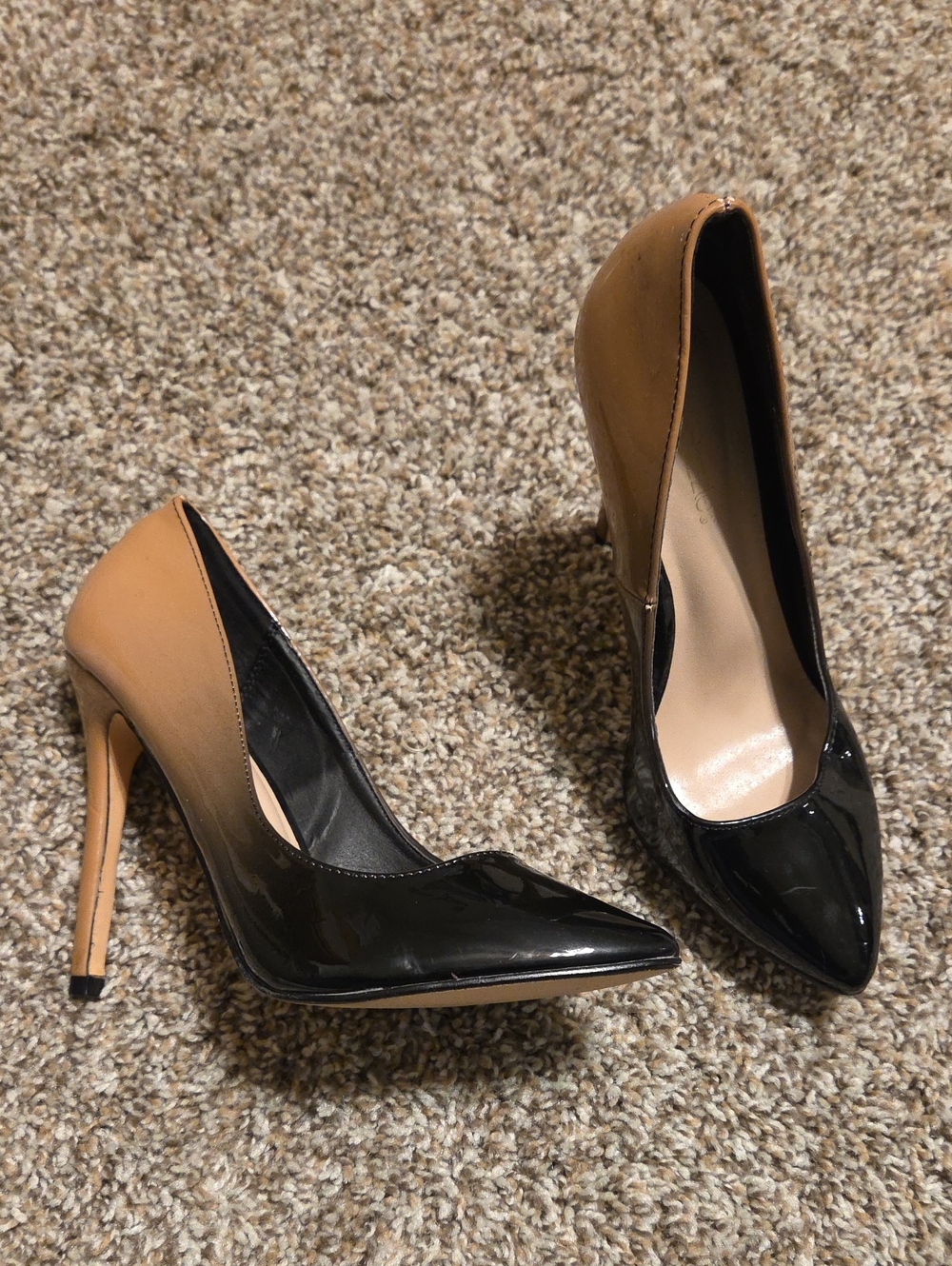 SHOEDAZZLE Teagan Ombre Stiletto Pumps